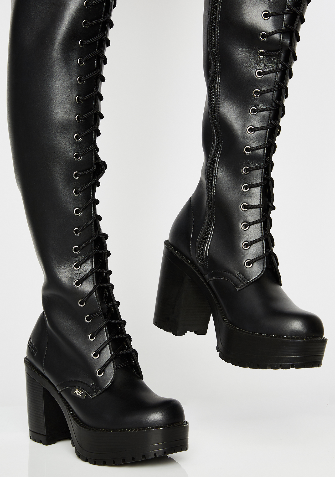roc knee high boots