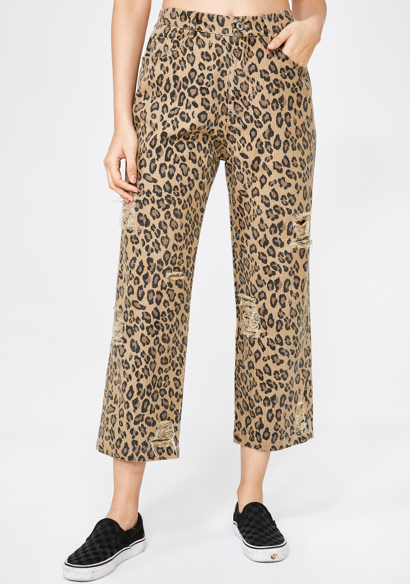 Molly Bracken Leopard Trousers | Dolls Kill