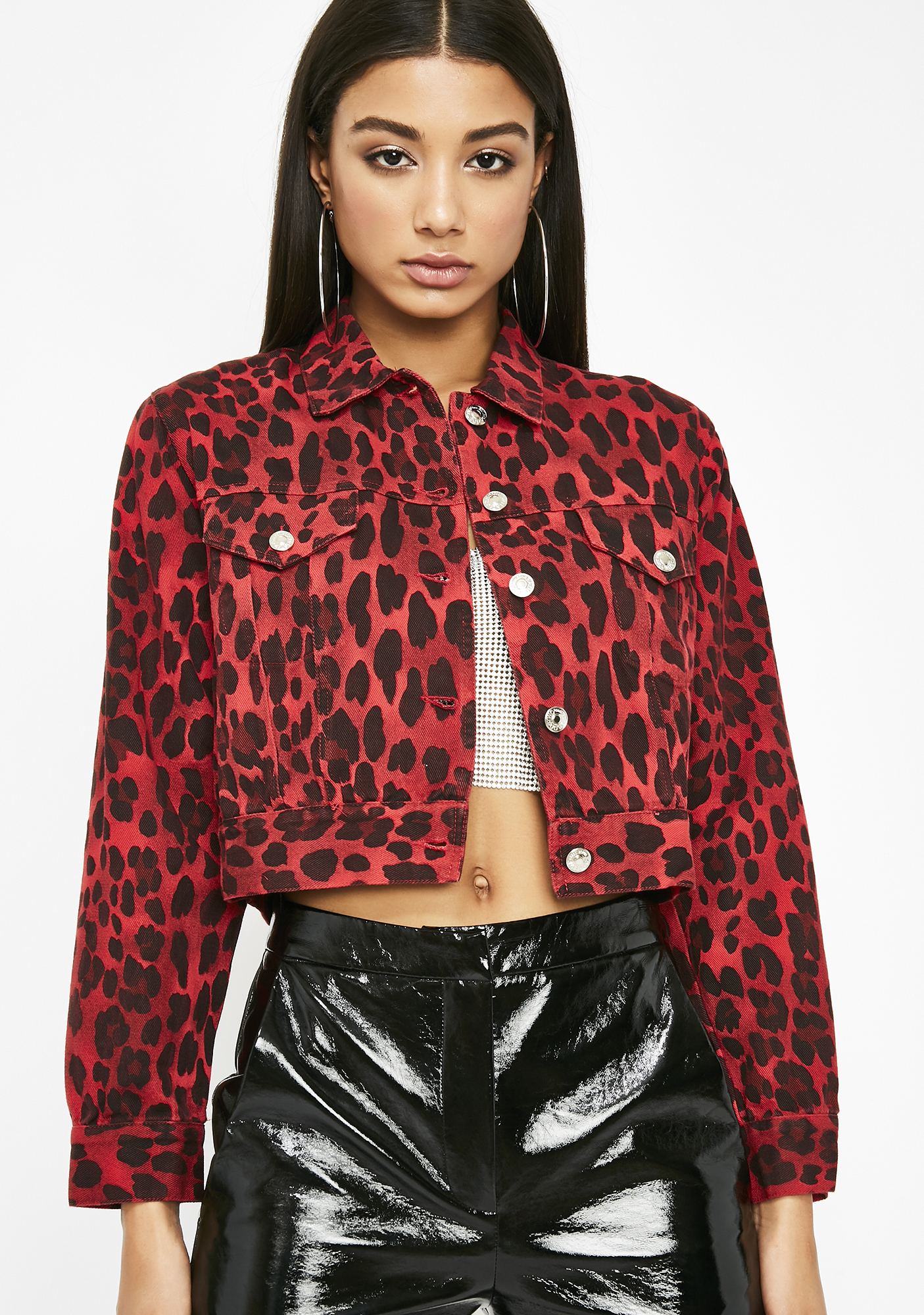 red leopard jacket