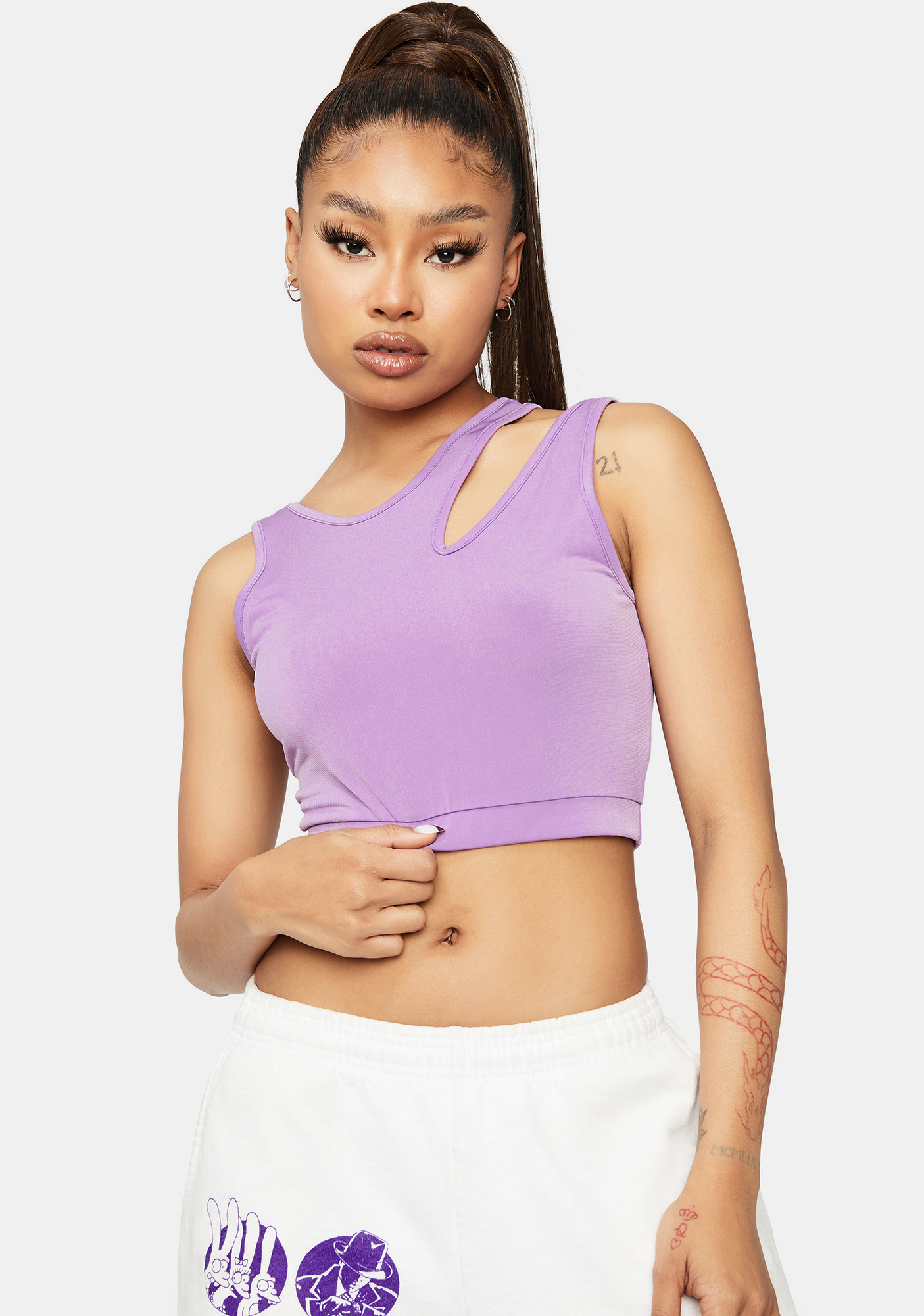 asymmetrical-cutout-crop-tank-top-light-purple-dolls-kill