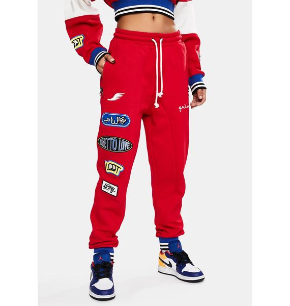 arch support joggers