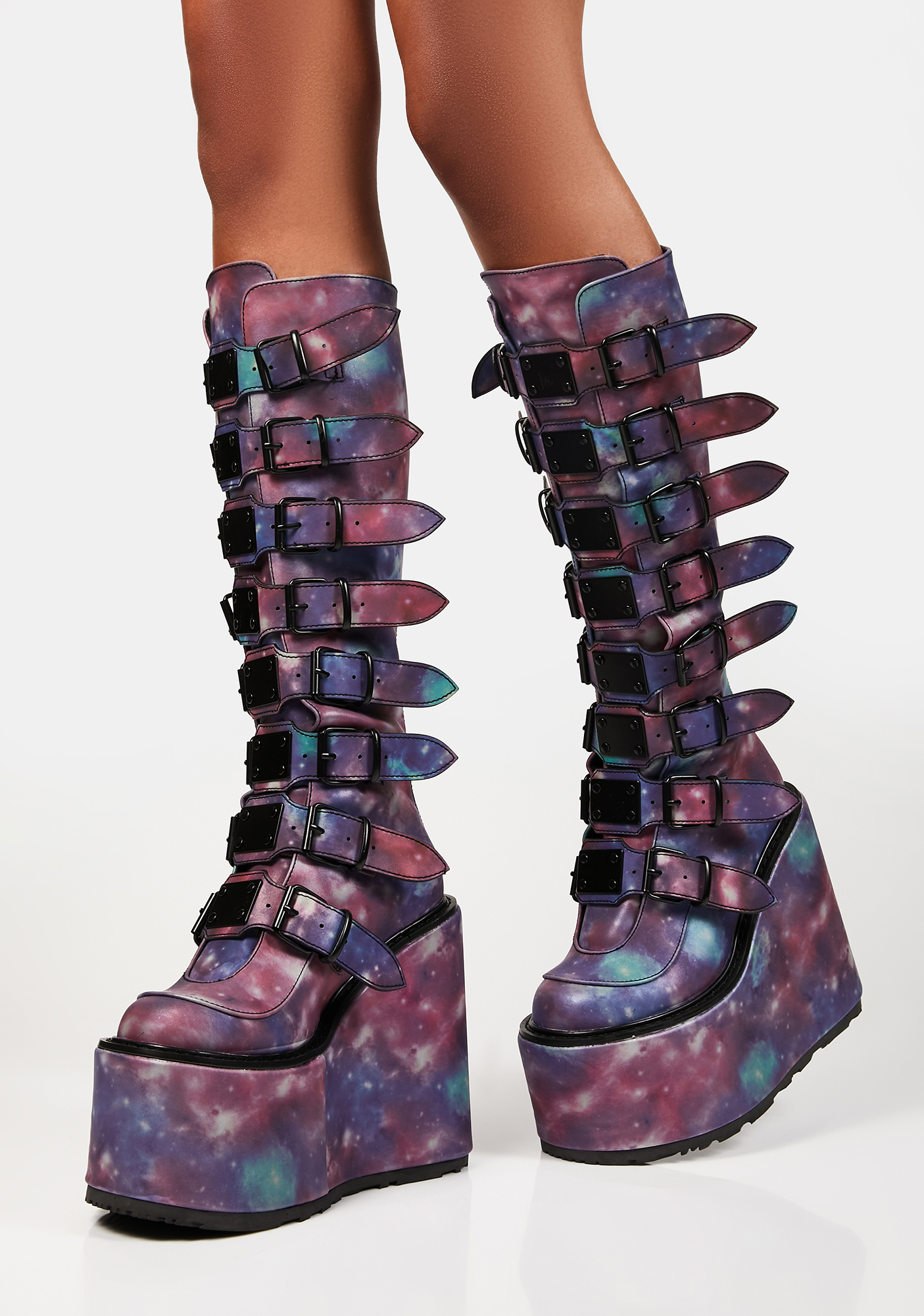 rave combat boots