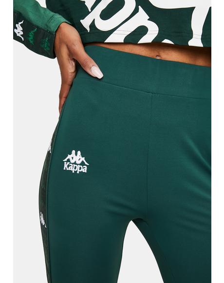 kappa green pants