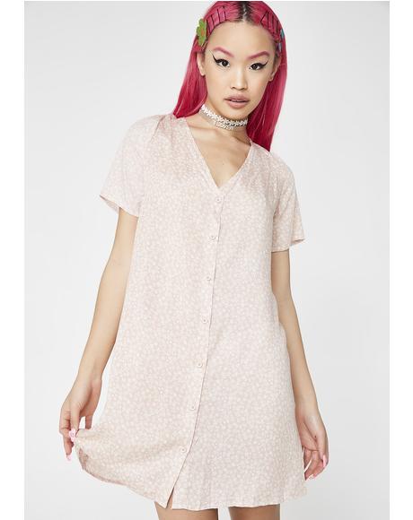 Field Of Flowers Mini Dress
