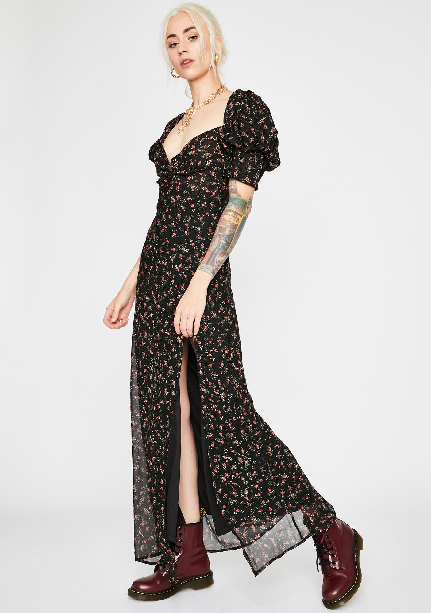 Floral Maxi Dress | Dolls Kill