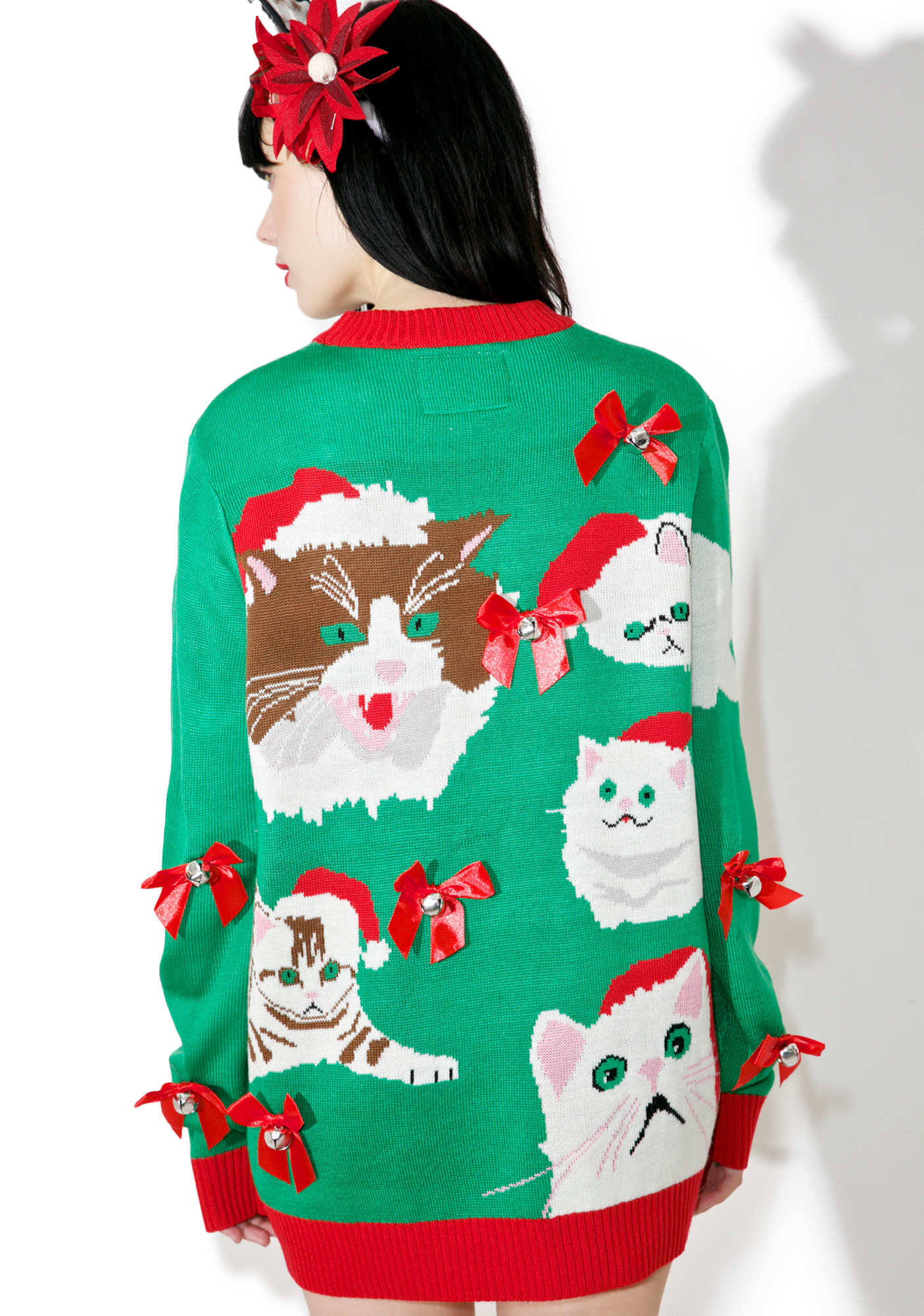 crazy cat sweater