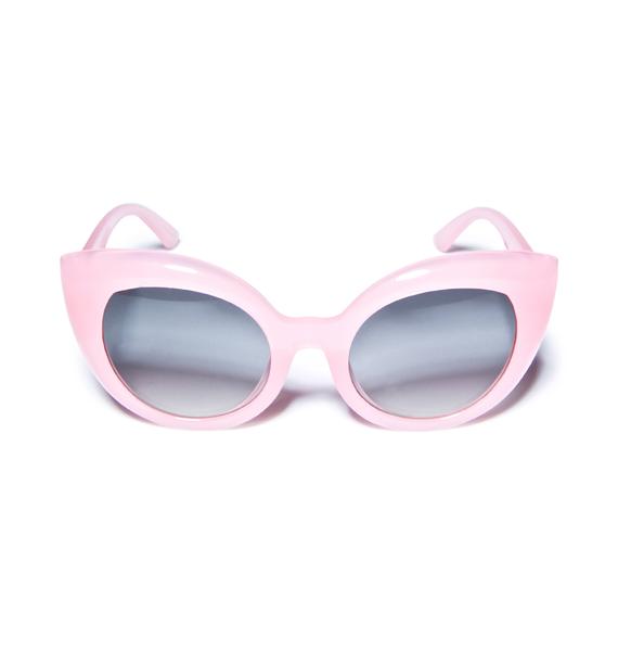 Crap Eyewear The Cotton Candy Diamond Brunch Sunglasses | Dolls Kill