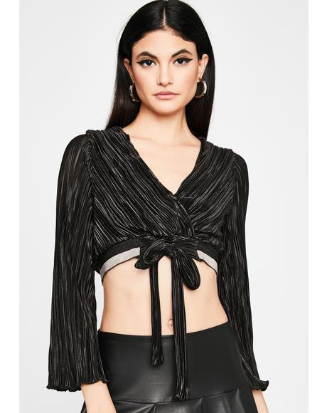 This Means Business Crop Top