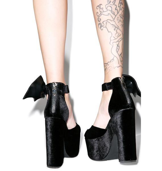 white platform heels dolls kill