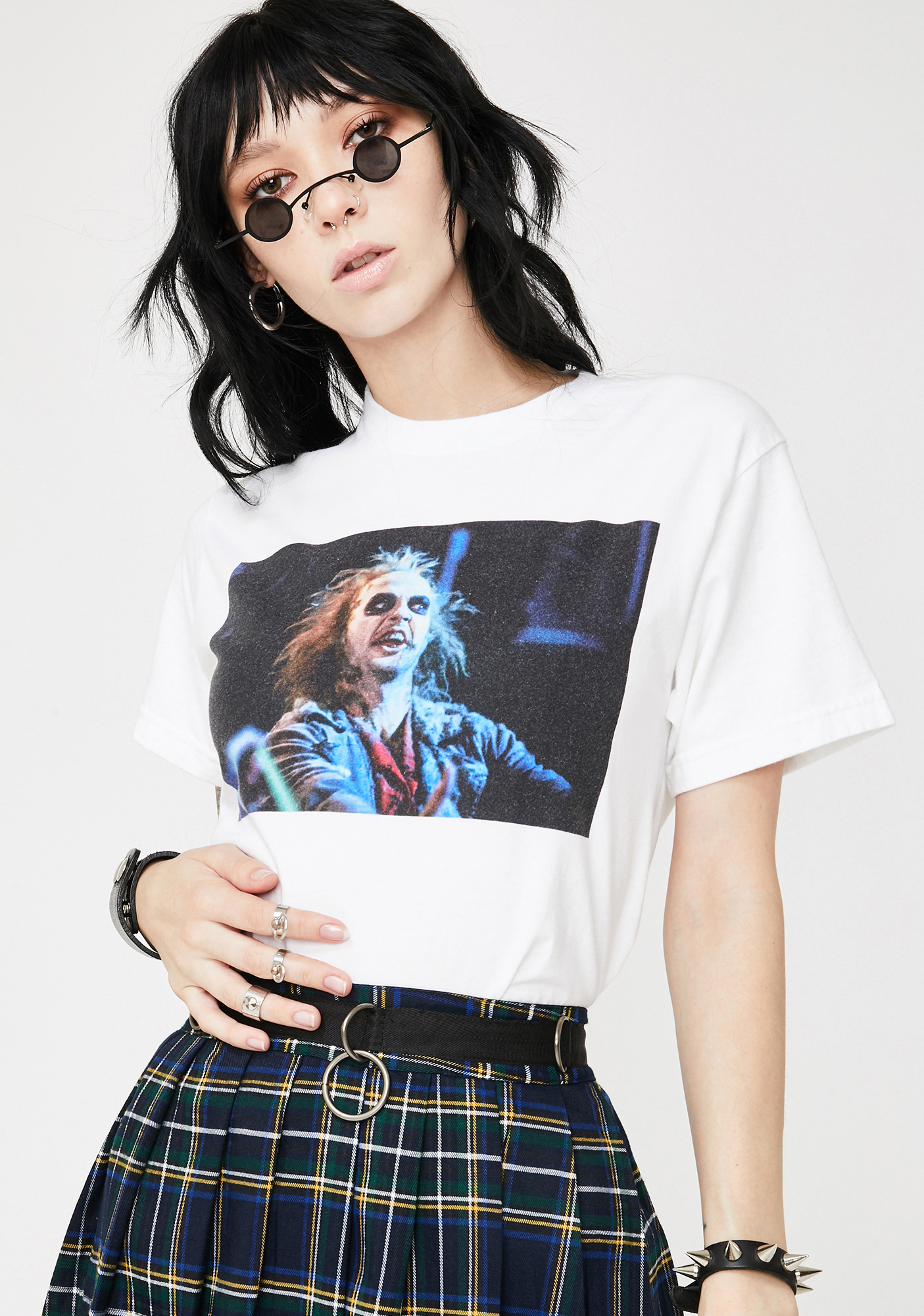 Dumbgood Beetlejuice Third Times A Charm Graphic Tee | Dolls Kill