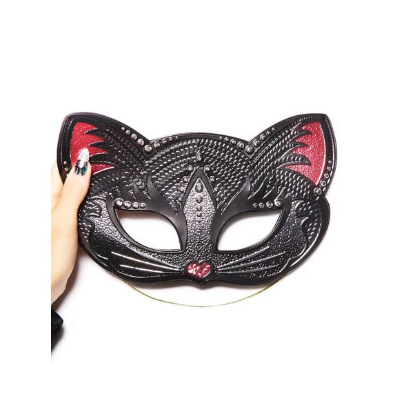 Cat Sparkle Mask Dolls Kill