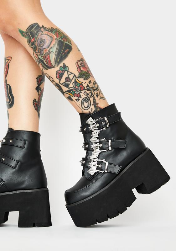 demonia ankle boots