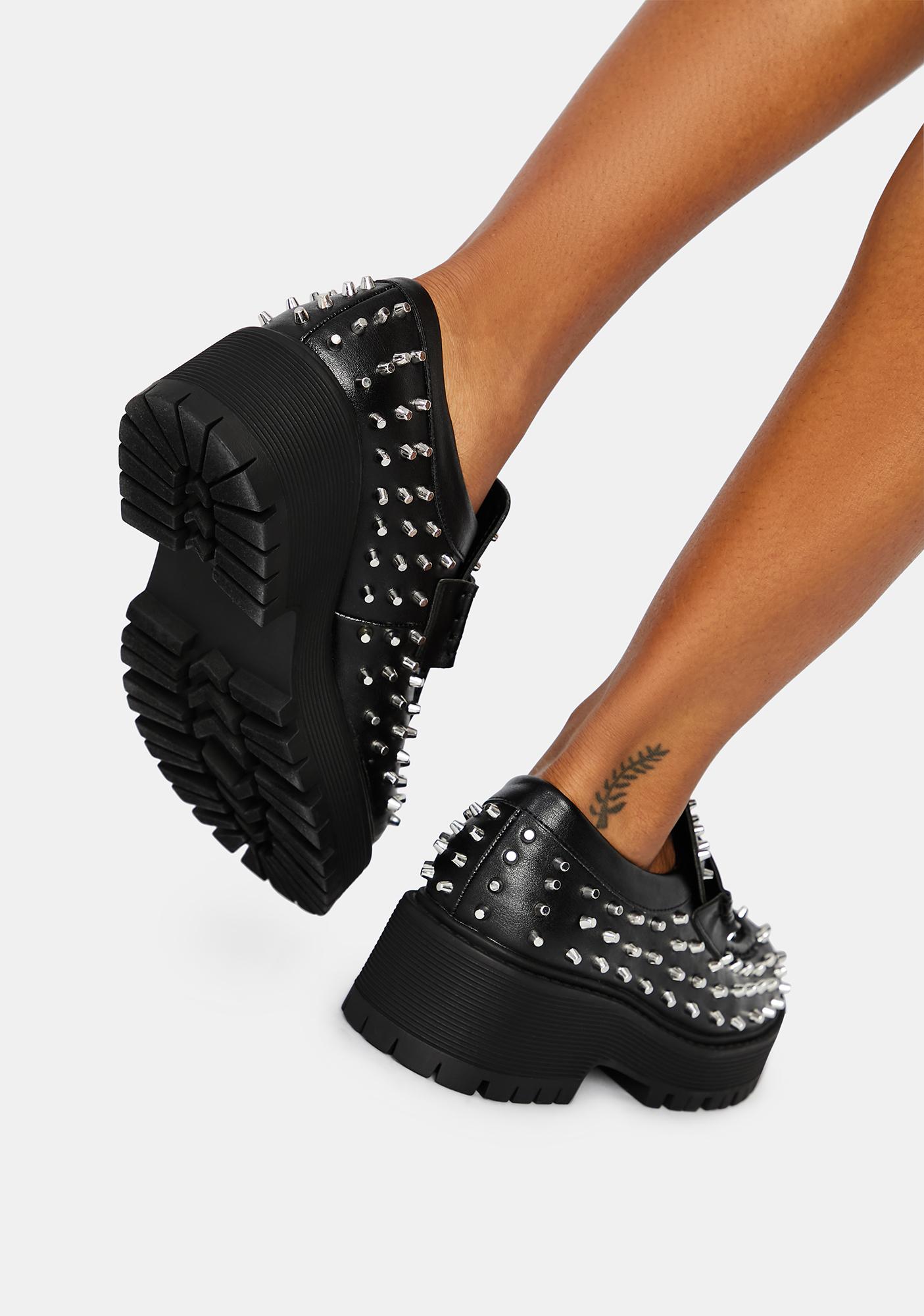 steve madden spiked sneakers