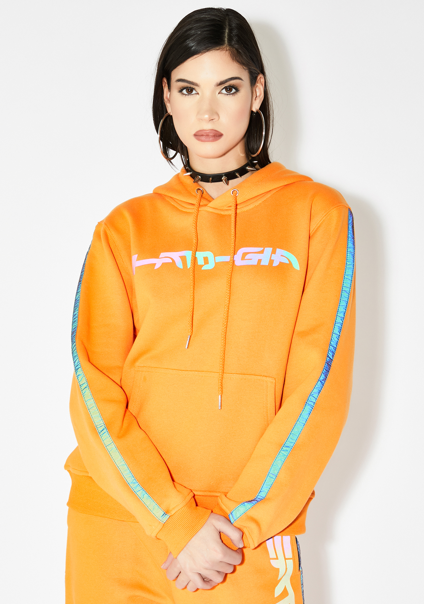 I am gia cropped hoodie Outlet