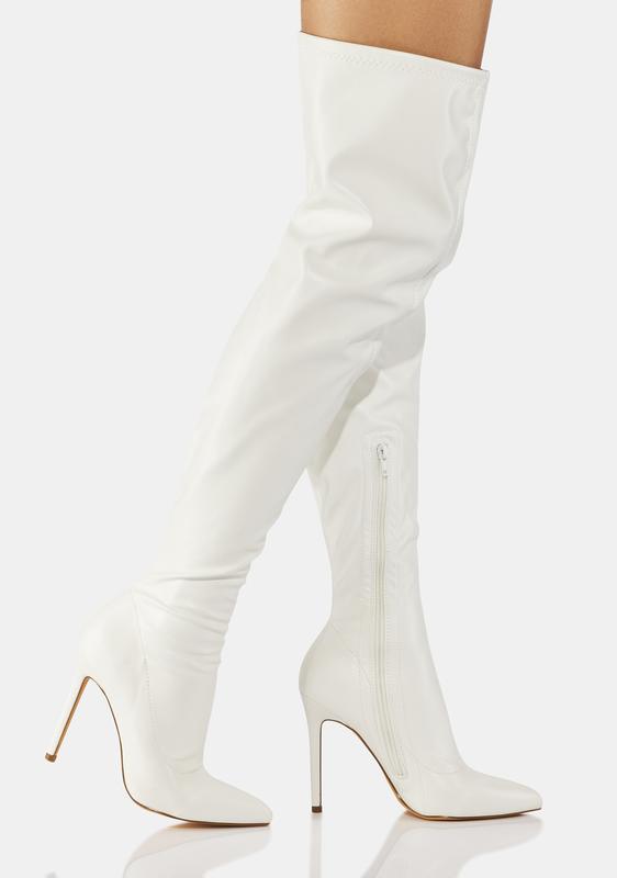 thigh high stiletto boot