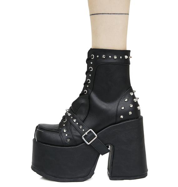 Demonia Wicked Woodland Platform Boots | Dolls Kill