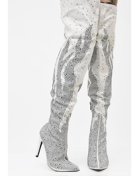 Sparklin’ Flame Starter Over The Knee Boots