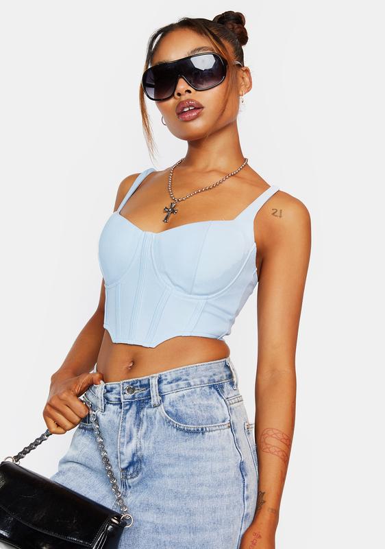 crop top with underwire