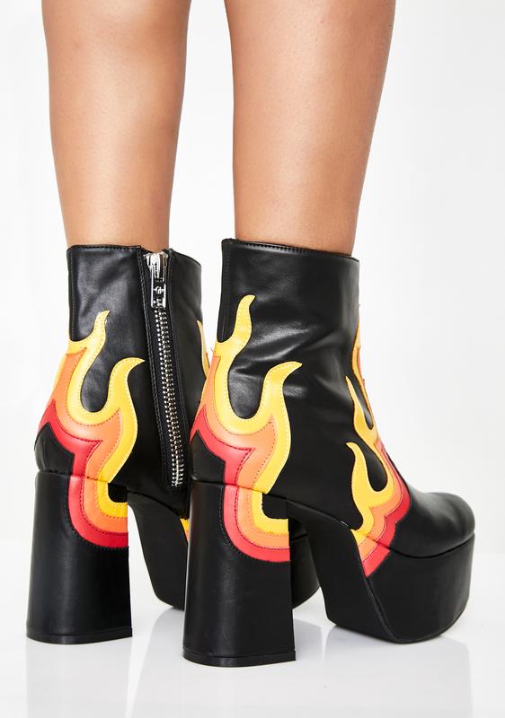 high voltage platform boot