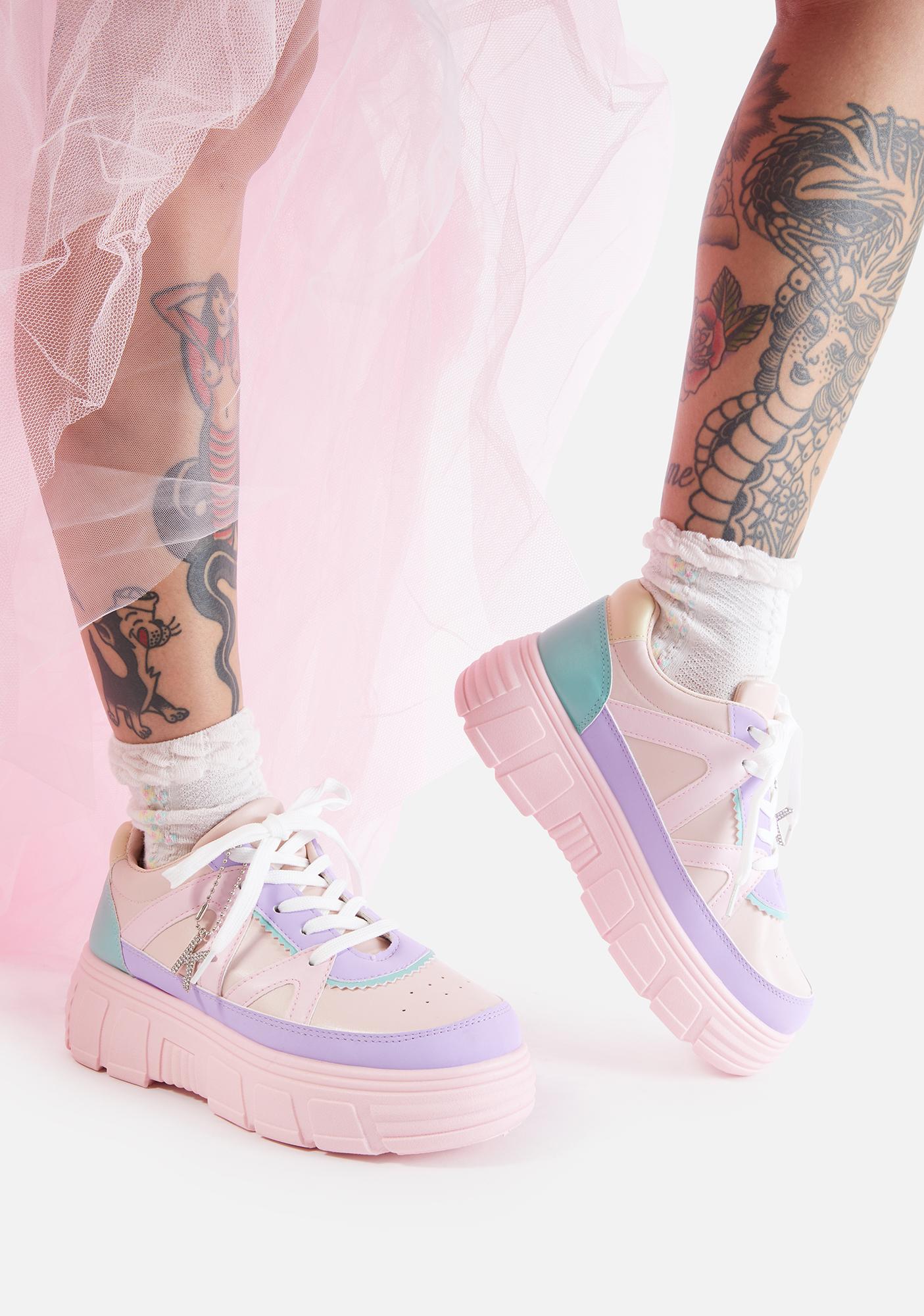 Koi Footwear Pink Aiya Platform 