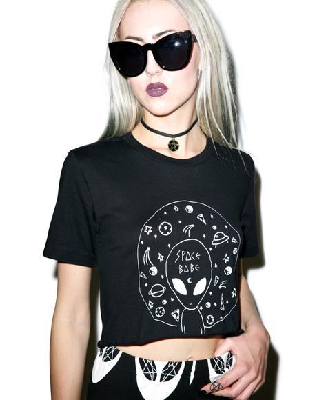 Vanessa Mooney Black Leather Pentagram Choker | Dolls Kill