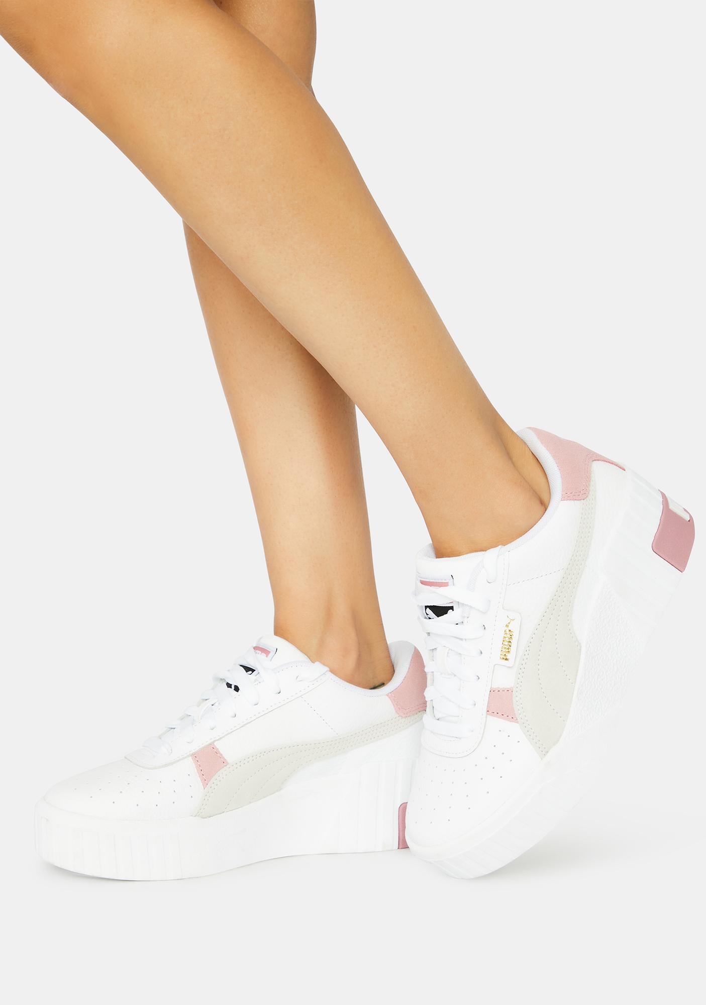Puma - Cali Branded Trainers Pink - Babyshop.com
