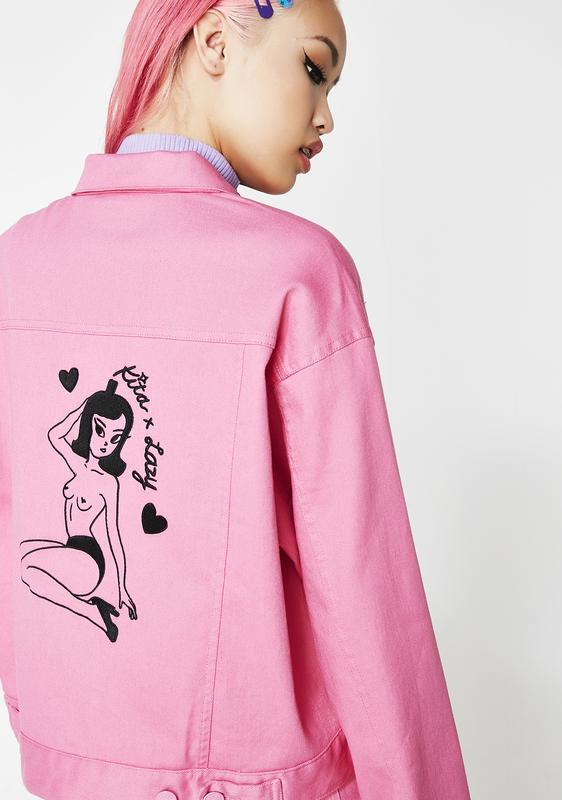 cropped workwear jacket