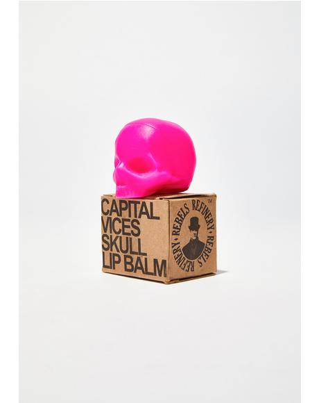 Capital Vices Skull Lip Balm