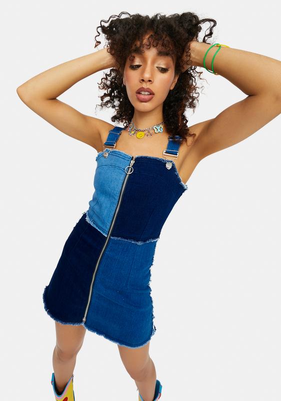 dolls kill overall dress