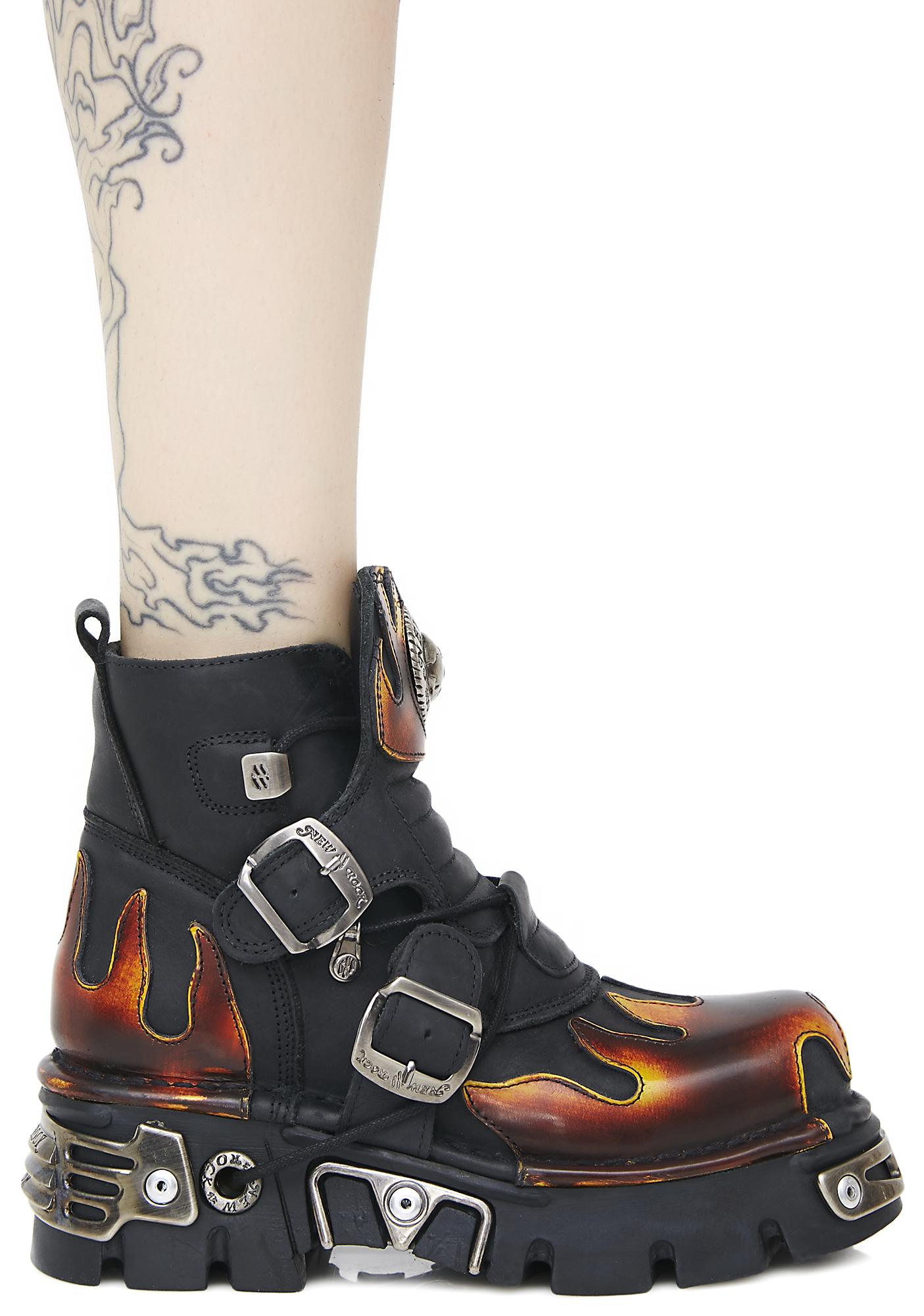 new rock fire boots