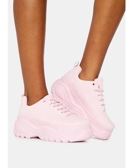 dolls kill white platform sneakers
