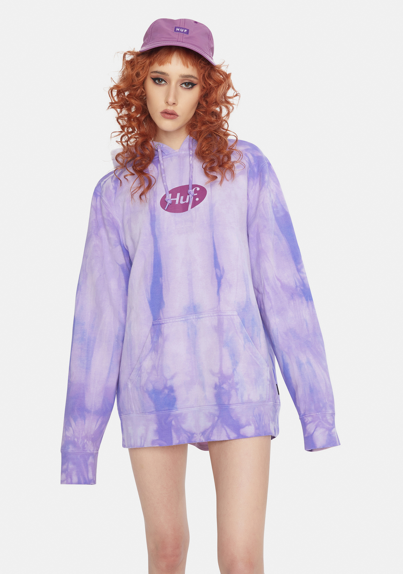 huf-relax-violet-tie-dye-pullover-hoodie-dolls-kill