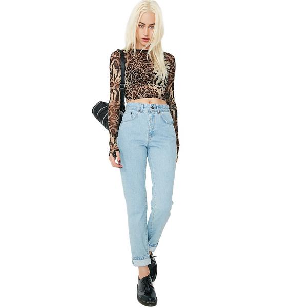 The Ragged Priest Butt Cut Denim Jeans | Dolls Kill