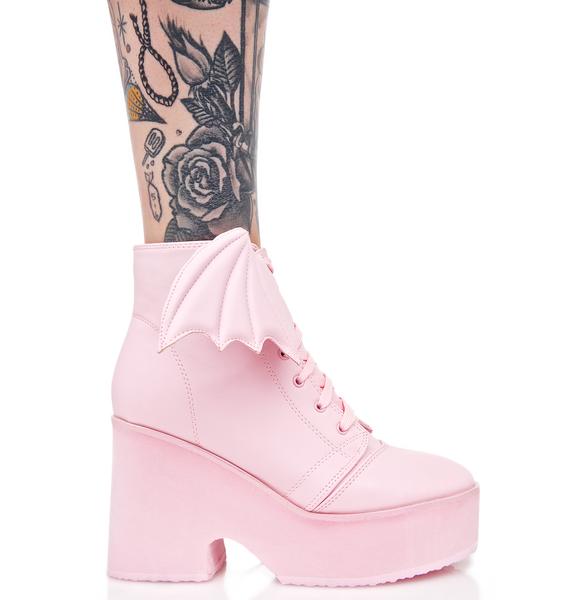 Iron Fist Bubblegum Bat Wing Boots Dolls Kill