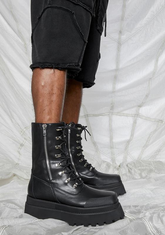 unisex combat boots