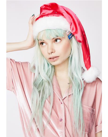 All I Want Santa Hat