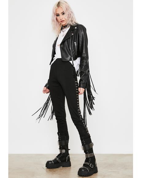 Out For Blood Spiked Pants