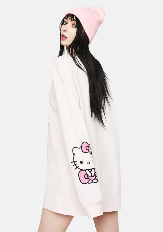 NGOrder Hello Kitty Graphic Long Sleeve Tee | Dolls Kill