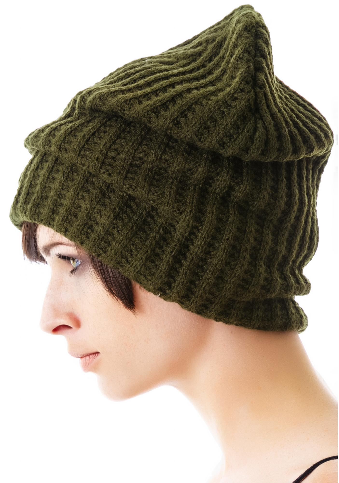 Plush Edie Fleece Lined Thermal Knit Hat | Dolls Kill
