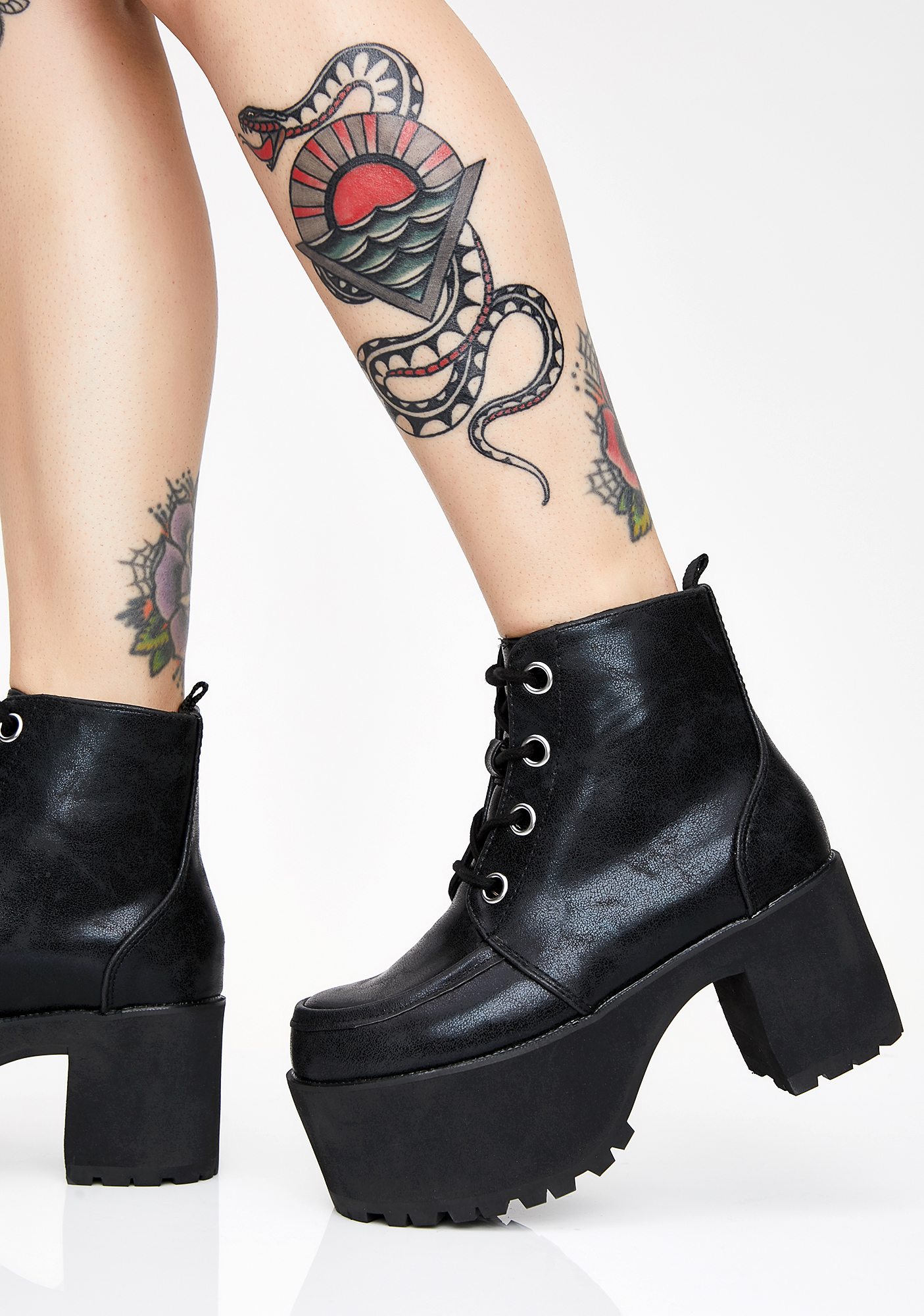 distressed ankle nosebleed boot