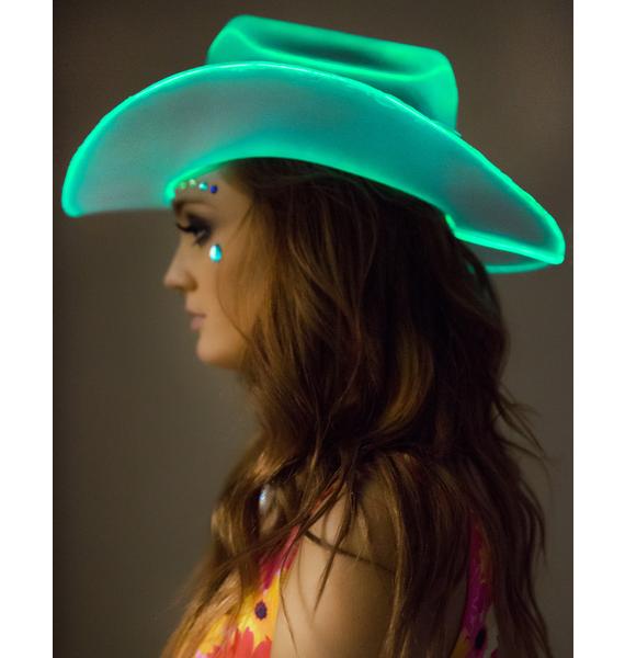 neon lights hats