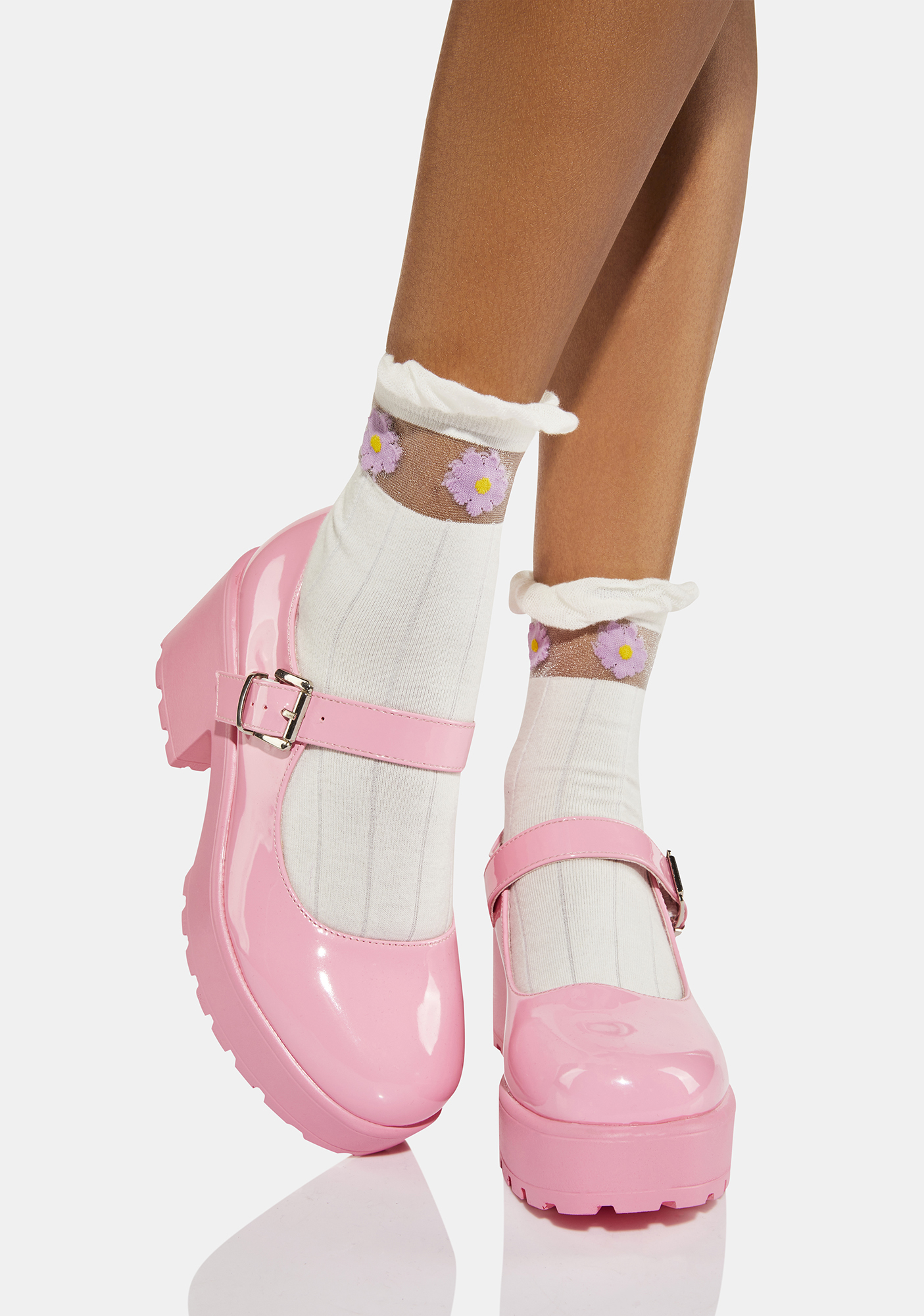 Koi Footwear Pink Princess Tira Mary Janes | Dolls Kill