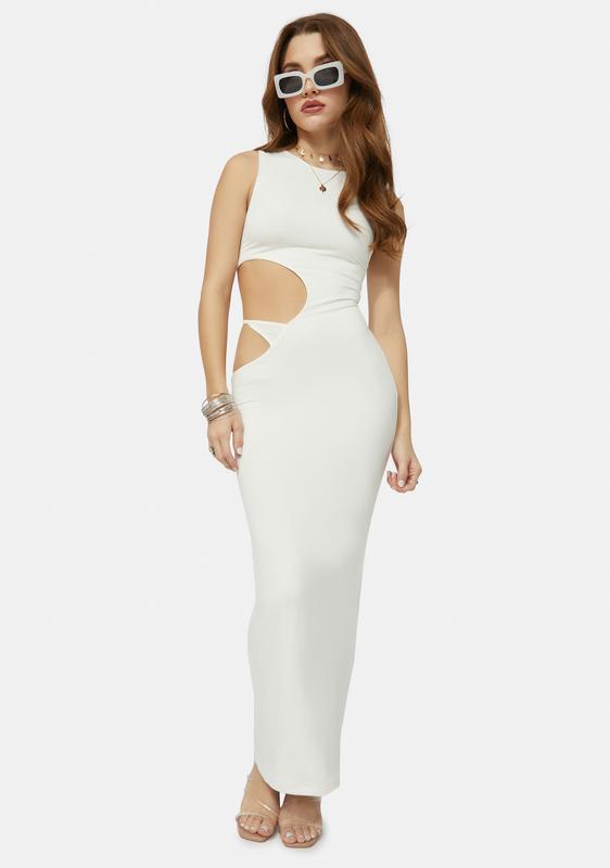 white tank maxi dress