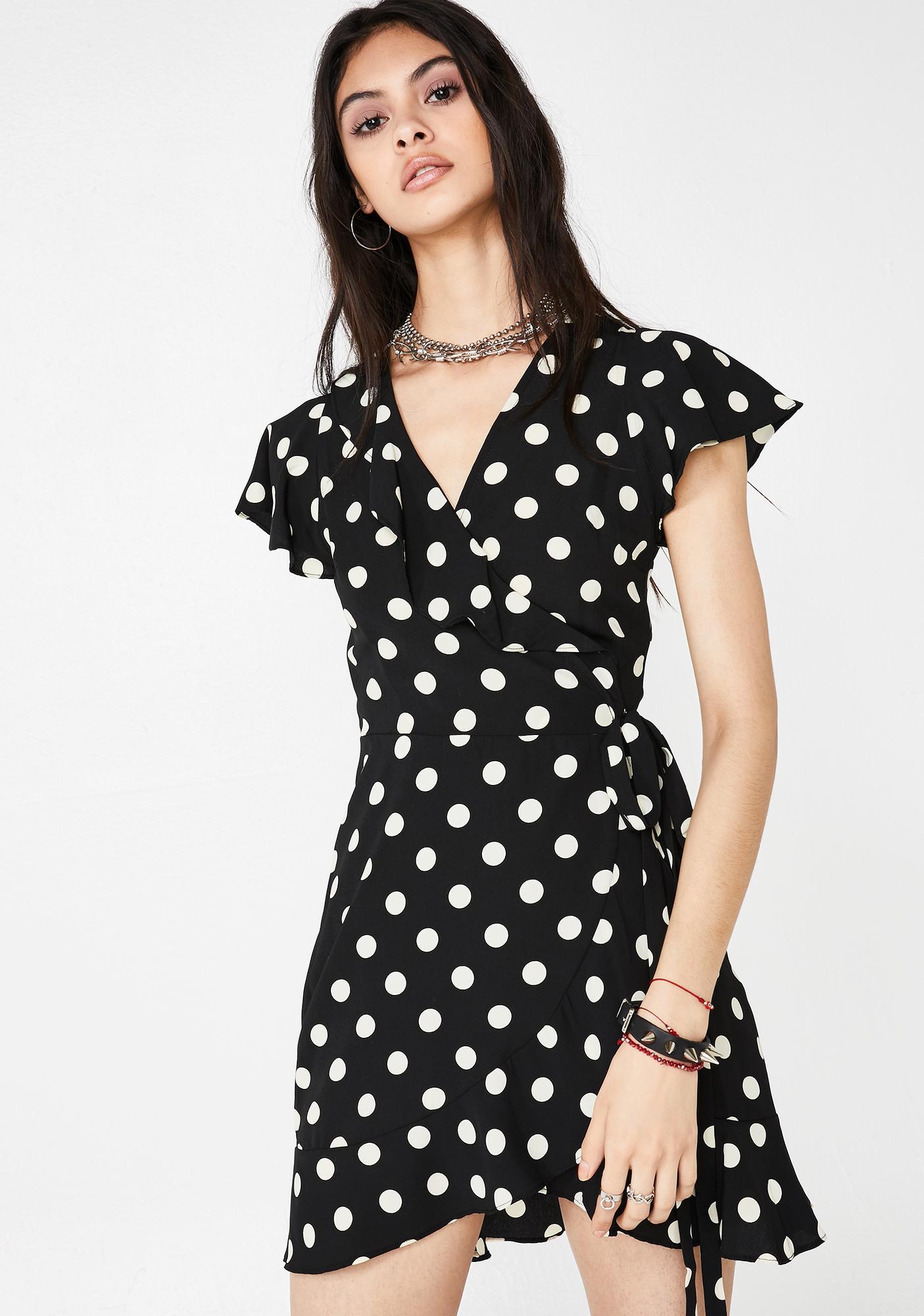 cute polka dot dress