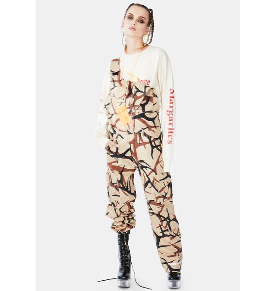 x-Girl Cargo Camo Overalls | Dolls Kill