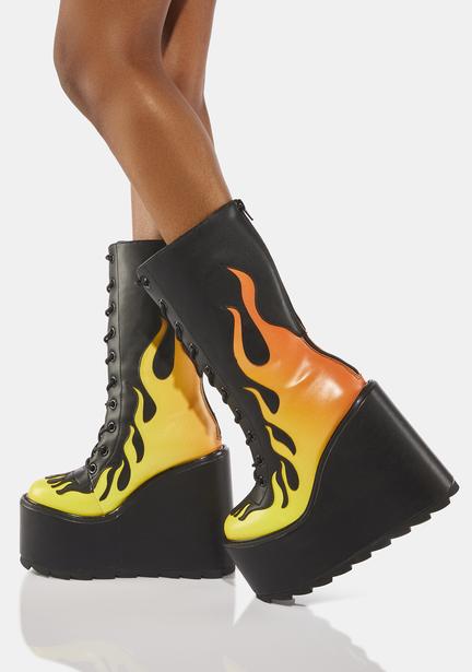 👠 Y.R.U. Shoes - Platform Sneakers, Boots, Qozmo | Dolls Kill