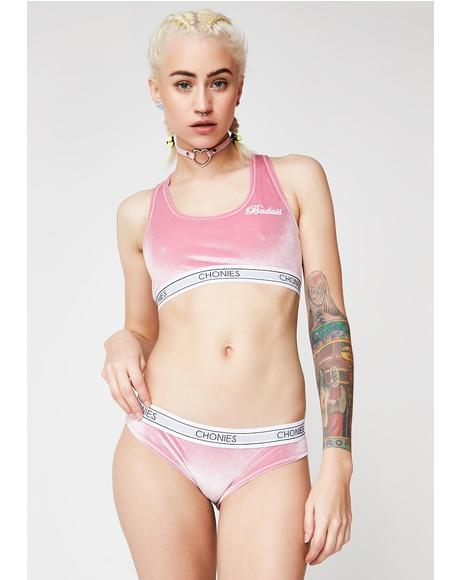 Badass Velvet Sports Bra