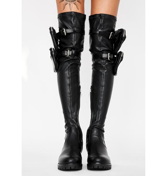 azalea wang sue knee high boot