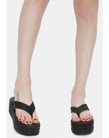 haven thong flatform sandals