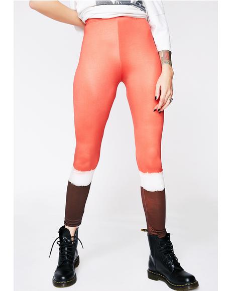 Ms Santa Leggings